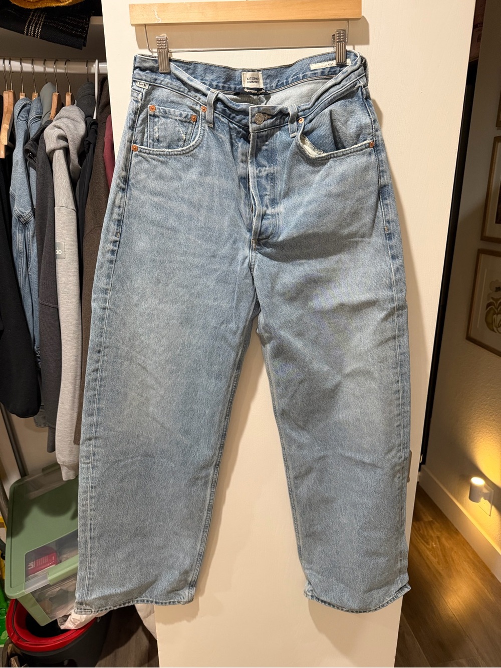 Citizens Of Humanity AYLA Light Blue Relaxed Jeans